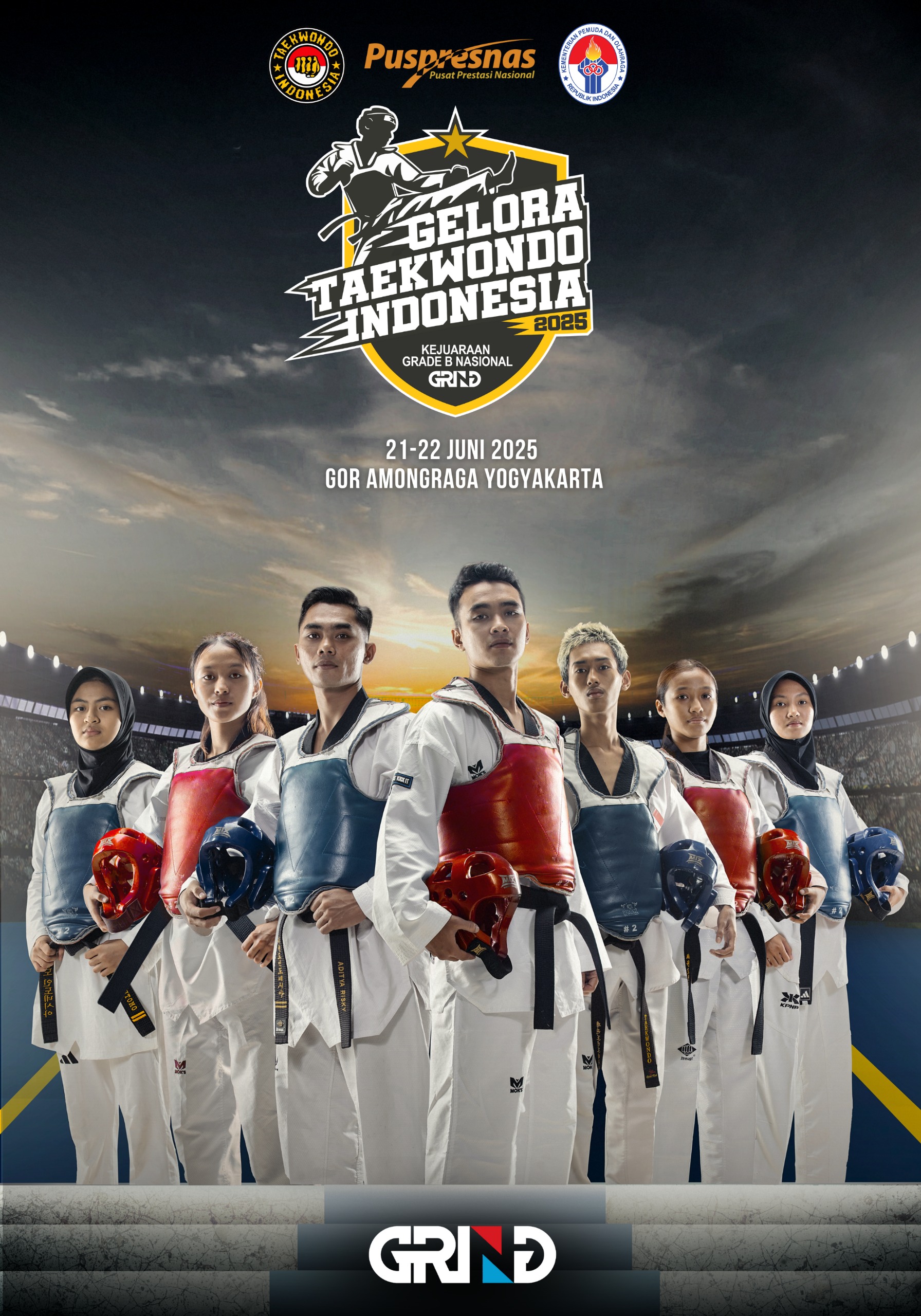 Panggung Juara Taekwondo Indonesia Taekwondo Indonesia Dojang bnctc